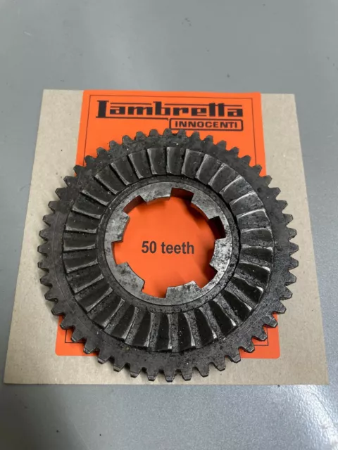 Lambretta (Innocenti) 50t 1st Gear for SX150, GP200 & GP150 (117.4mm)