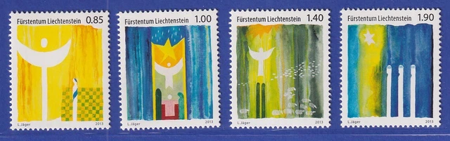 Liechtenstein 2013 Weihnachten Verkündigung  Mi.-Nr. 1695-98 **