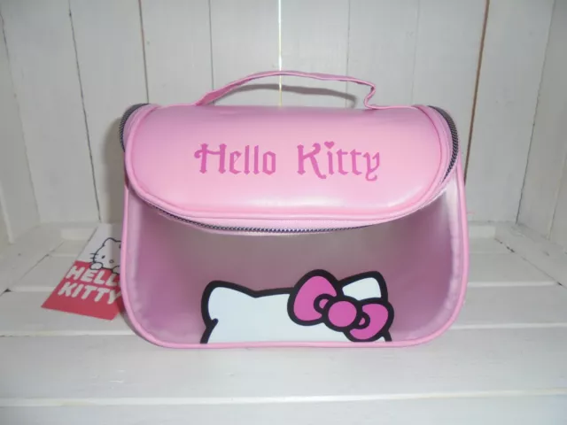 Hello Kitty  Kulturbeutel ❤ Kosmetiktasche Blogger Make Up Tasche Beauty Bag