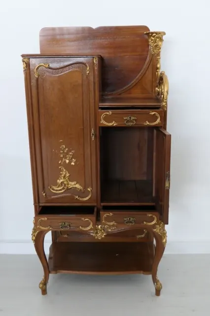 H60714-Barockstil-Kästchen-Kasten-Schrank-Barockstilschrank 3