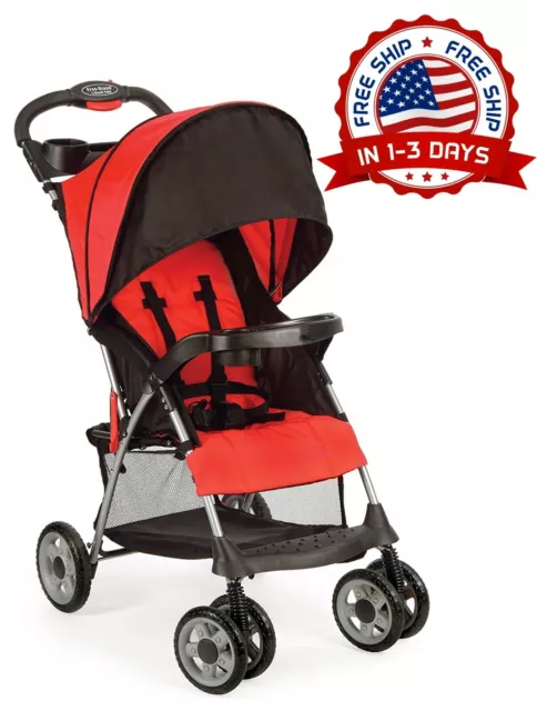 Coche Carretilla Andador Para Bebes Cochecito Reclinable Portavasos Almacenamiento