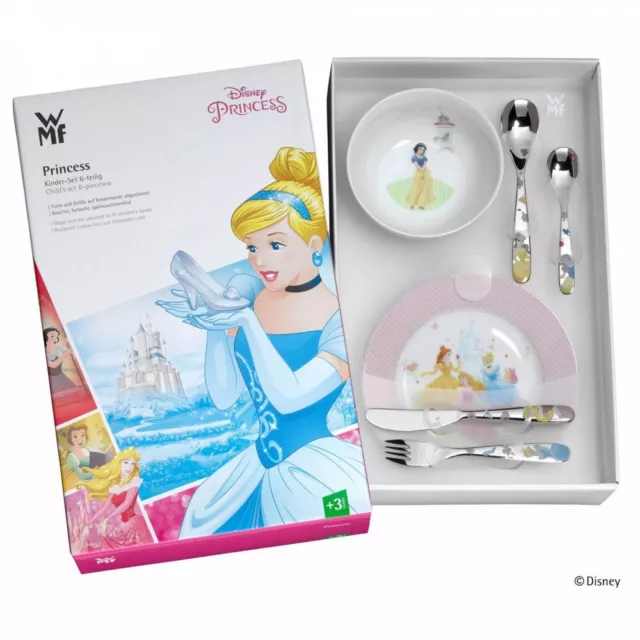 WMF Kinderbesteck Set 6-tlg. Disney Princess