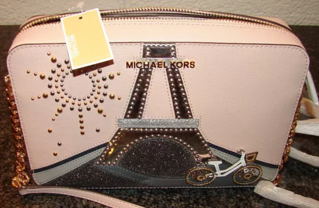 Michael Kors Nouveau Novelty Paris Clutch Nwt