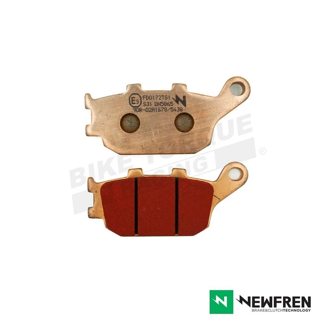 Bremsbeläge Hinten Für Honda CBR 1000 F - Semi-Metall 102x38x9,8mm