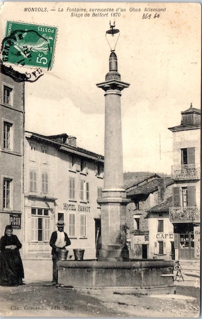69 MONSOLS la fontaine de 1870 EUR 6,00 PicClick FR
