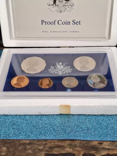 1980 Australian RAM Proof Coin Set With Foams . Part of My Own Personal  Collect