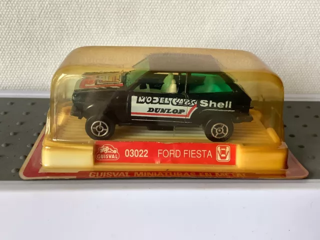 ✅Vintage Die-Cast Guisval 03022 Ford Fiesta #5 Rallye "Rarität" (DN11-34S8/3)-2