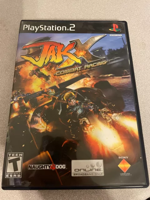 PS2 Playstation Jak X : Combat Racing  game ( free shipping to Canada )