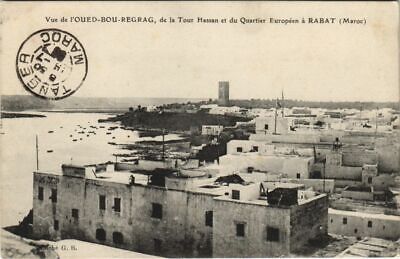CPA ak morocco rabat view of j' oued-bou-regrag (31319)