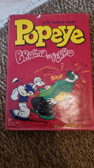 Elzie Chrisler Segar Popeye Braccio Di Ferro 1 Edizione 1974 Edizioni Milano