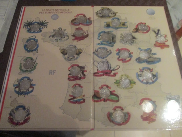 Série FRANCE monnaies 10€ euros des régions 2012 pièces argent LES PERSONNAGES
