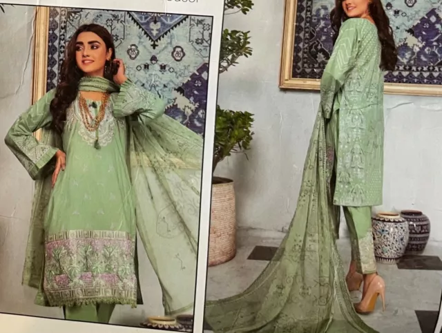 munira designer ladies 3PCS stitched suit pakistani / indian latest s/m/xl