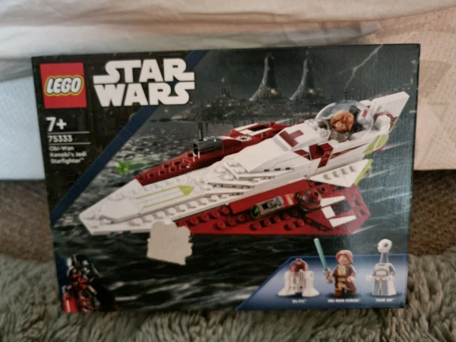 LEGO 75333 STAR Wars Obi-Wan Kenobi’s Jedi Starfighter Episode 2 NEW ...
