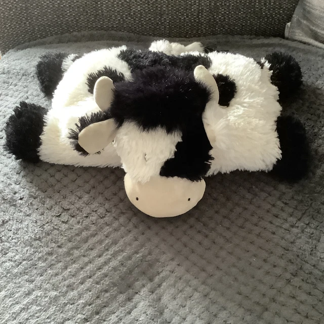 JELLYCAT TRUFFLES FRIESIAN Cow Pillow Comforter Soft Toy 38 Cm £18.99