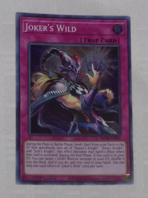 YU-GI-OH! Joker's Wild - KICO-EN007 - 1st Edition - Super Rare