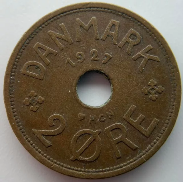 Denmark 2 ore  1927
