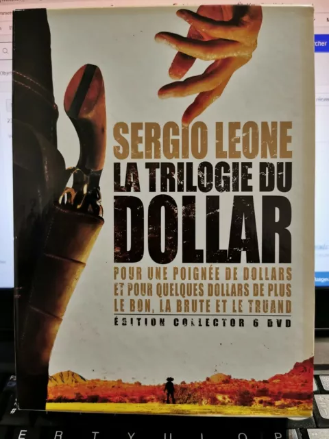 Coffret Sergio Leone La Trilogie Du Dollar 6 Dvd Collector 2009 Com Neuf