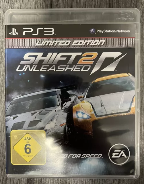 Need For Speed Shift 2 Unleashed Limited Edition Inkl. Anleitung Playstation 3