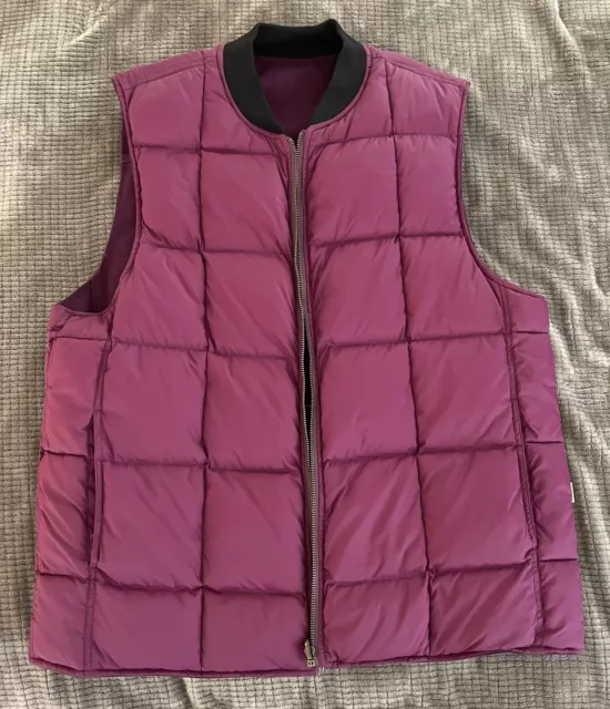 AIME LEON DORE Quilted Reversible Vest size L $160.00 - PicClick