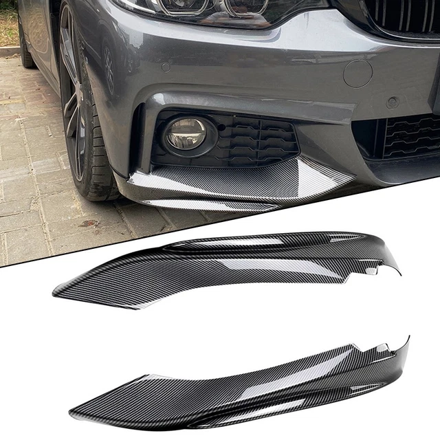 Splitter Paraurti Anteriore Universale – 3 Pezzi In ABS Nero Lucido Per Un Look Sportivo