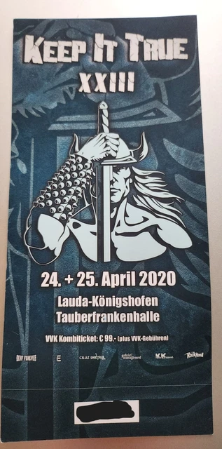 Keep It True XXIII Festivalticket for Fr./Sa. 21./22.04.2023