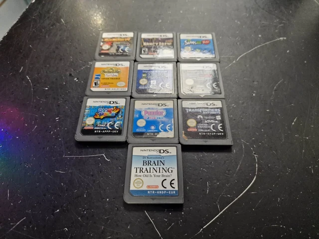 Nintendo Ds - NDS - Bundle - Sims 2, Nancy Drew, Micro Machines V4 (08)