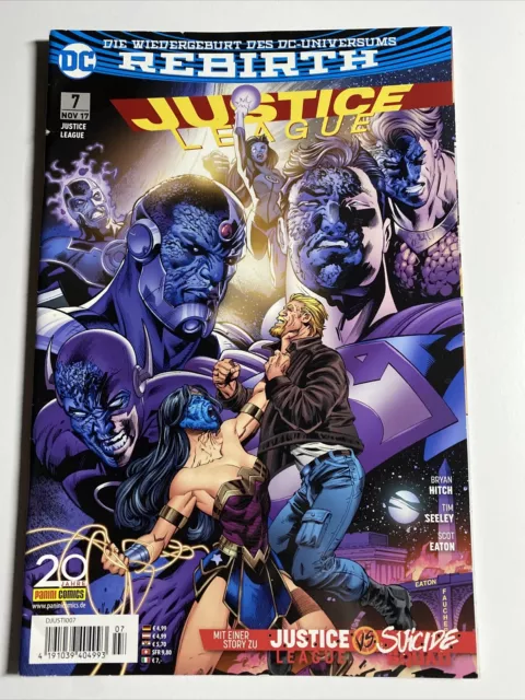 JUSTICE LEAGUE REBIRTH 7 - NOVEMBER 2017  ( Comic)