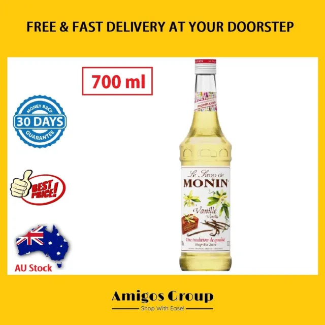 Monin Vanilla Syrup 700 ml