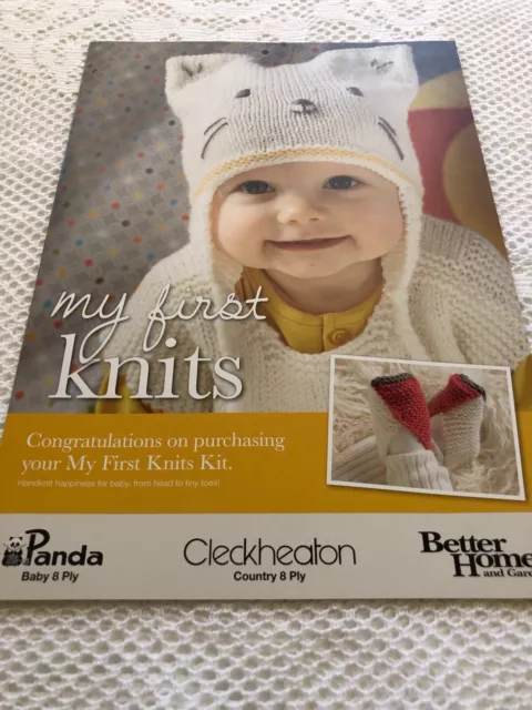 Panda Knitting Patterns My First Knits For Baby In 8 Ply