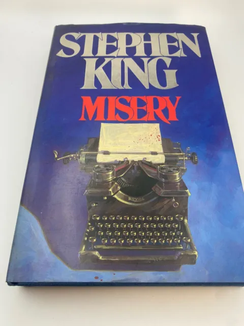 Collectable Books By Stephen King  Misery UK 1st Edition 1987 Hardcover