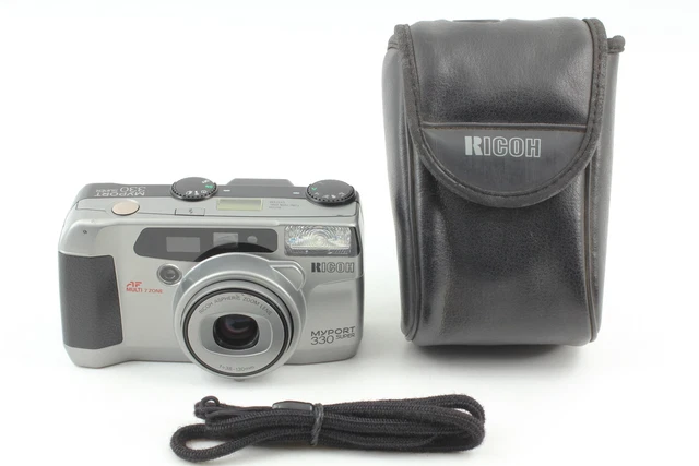 [Exc+5]  Ricoh Myport 330 SUPER Compact 35mm Film Camera. 38-130 Zoom From JAPAN