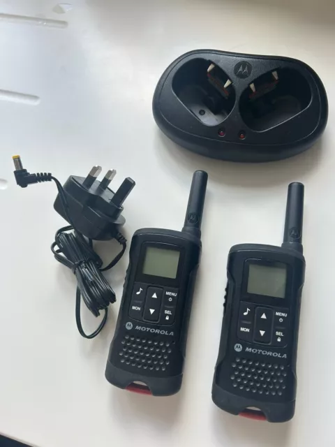 Motorola walkie talkies, One Pair With Charger