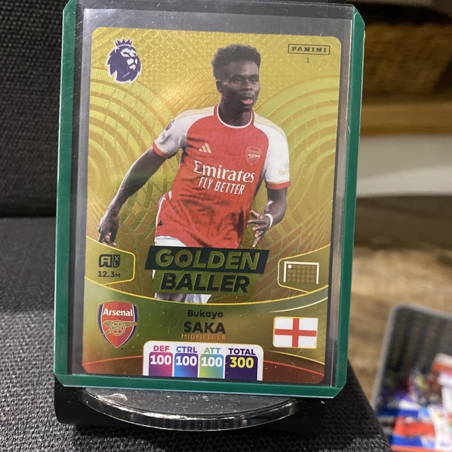 PANINI ADRENALYN XL Premier League 2024 Bukayo Saka Arsenal Golden