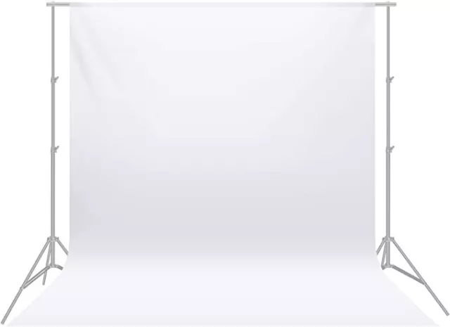 Neewer® 6 x 9FT / 1.8 x 2.8M PRO Photo Studio 100% Pure Muslin Collapsible White