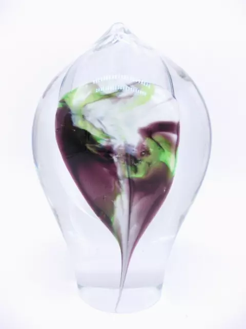 Jiri Suhajek Crystalex Novy Bor Glasvase Vase Czech Glass