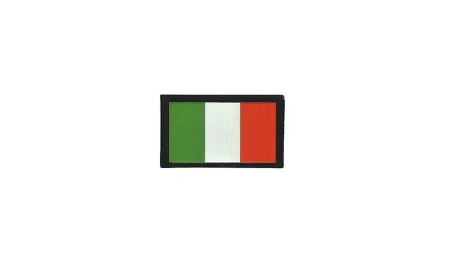 Patch toppe toppa ricamate termoadesiva stampato bandiera badge italia