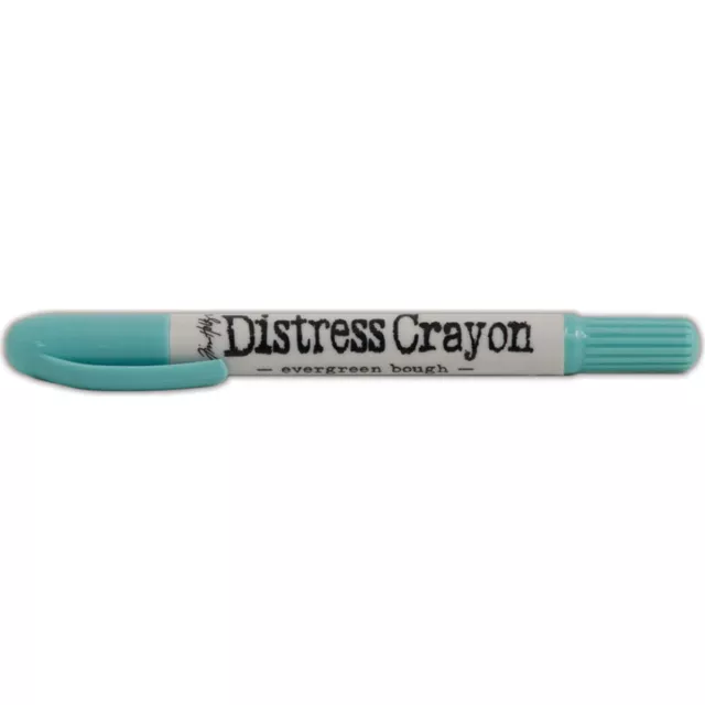 Tim Holtz Distress Crayons-Evergreen Bough, TDB-52029