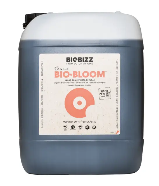BIOBIZZ Bio-Bloom Blütendünger 10 L, organischer Dünger Blütephase