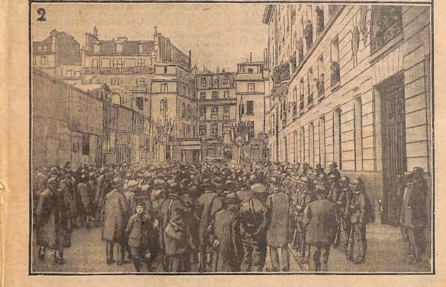 PARIS & INAUGURATION De La Rue Du Colonel Driant " Illustration 1926