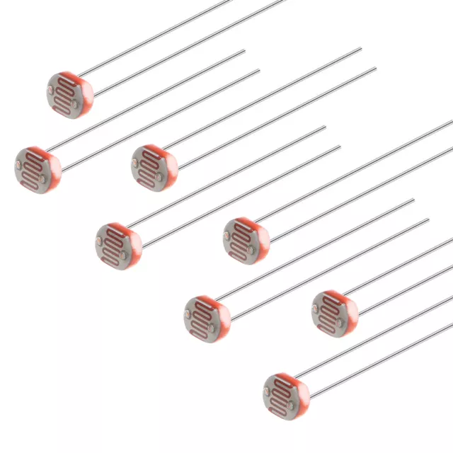 20Pcs Photoresistor Kit 5mm Photo Light Sensitive Resistor Dependent Resistor