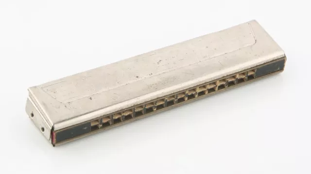 Vintage Hohner Écho Harmonica ( Clé De C) Fabriqué en Allemagne Octave 32 Trou 2