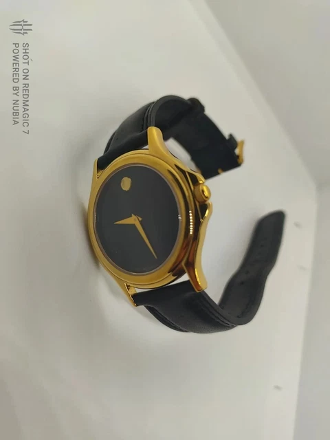 Movado Museum Black Dial (87-E4-0863) Men’s Watch New Battery