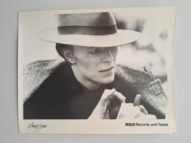 David Bowie Original Record Company Promo Press Kit Marketing Photo Rare #5