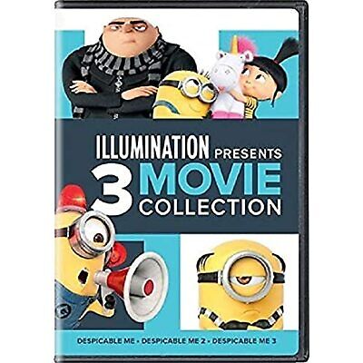 Illumination 3 Movie Collection Despicable Me 1 2 3 DVD NEW