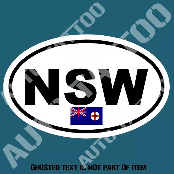 New South Wales Nsw State Code Decal Sticker Car Truck Euro Style Decls Stickers