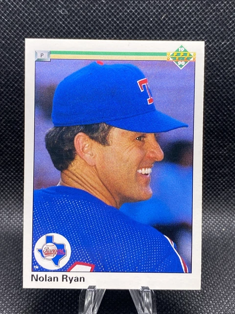 CARTE DE BASEBALL Nolan Ryan - Texas Rangers - 1990 Bowman #486 EUR 2