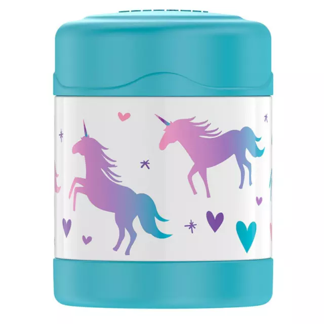 100% Genuine! THERMOS Funtainer S/S 290 ml Vacuum Insulated Food Jar Unicorn!