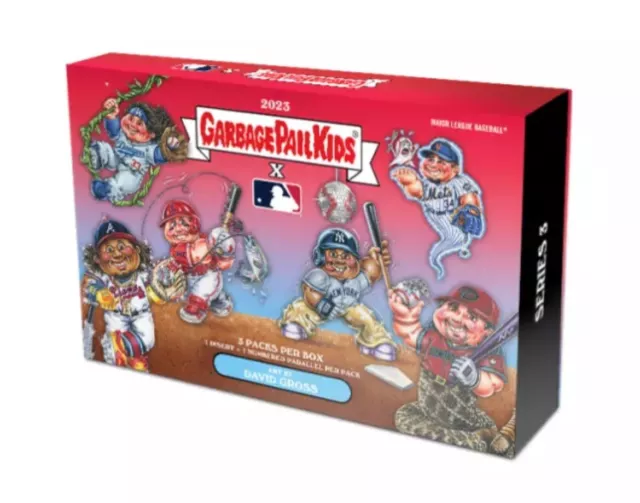 Topps MLB X Garbage Pail Kids GPK 2023 Series 3 Box Presale Sealed