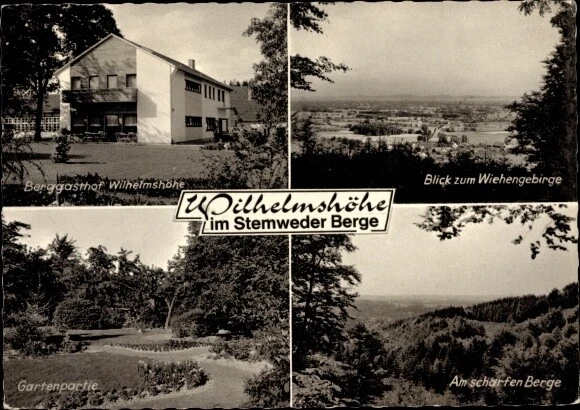 Ak Haldem Stemwede in Ostwestfalen Lippe, Berggasthof... - 3406879