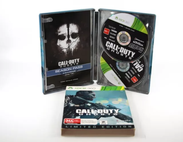 Call of Duty Ghosts [ Limited Edition STEELBOOK ] (XBOX 360) USED